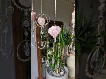 Crystal suncatchers suncatcher diycrafts crafts crystals