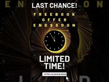 Last Chance, The Free Book Offer Ends Soon!