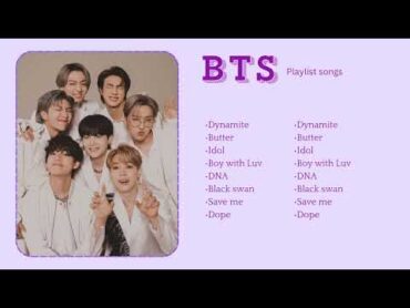 BTS  PLAYLIST SONG 2024