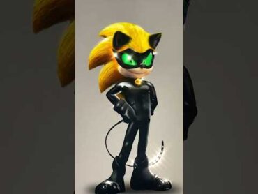 Sonic the Hedgehog 2: Sonic Transformation Catnoir  Sonic Art short