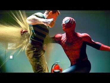 SpiderMan vs Sandman  First Fight Scene  SpiderMan 3 (2007) Movie CLIP HD