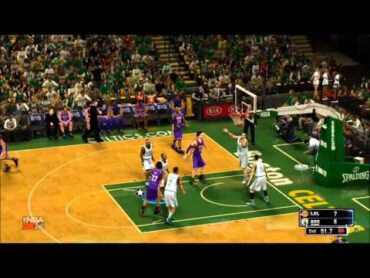 NBA 2K14  Los Angeles Lakers vs Boston Celtics Gameplay [HD]