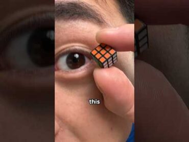 I Solved the World’s Smallest Rubiks Cube