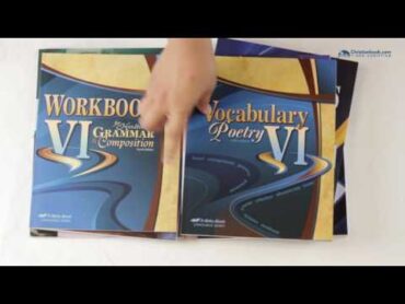 Unboxing A Beka Book  Grade 12 Homeschool Student FullGrade Kit