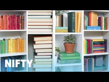 9 Stylish Ways To Organize Your Bookshelf