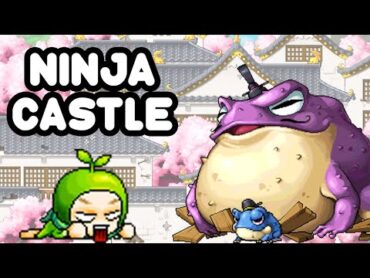 [MapleStory] Ninja Castle / Gigatoad !! Drops a PET!!