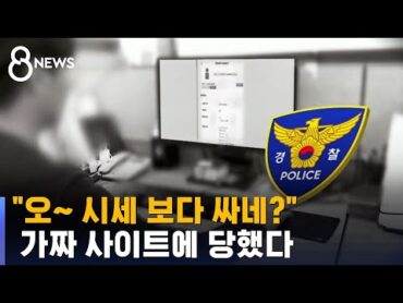 그럴듯한 &39;가짜&39; 쇼핑사이트에 속았다…돈만 받고 잠적 / SBS