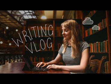 a day in my life vlog ☕☁️ writing a fantasy novel ~