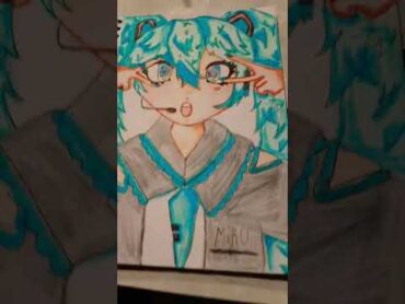 New art book first page miku hatsunemiku