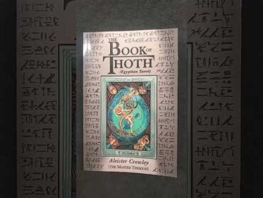 Aleister Crowley&39;s "Book of Thoth" Thoth AleisterCrowley Qabalah Tarot Astrology Books