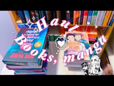 First unboxing of 2025: Books and Manga :)