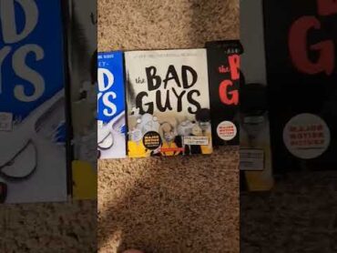 All the BAD GUYS books that I haveThebadguys