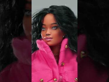 Creating a RIHANNA inspired doll! 🤩 Doll Artist: @barbiefrancelife shorts