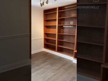 Custom bookcases library ideas solid  mahogany build caoba !!!