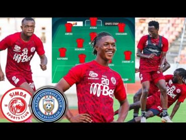 Kikosi cha SIMBA SC Kinachoanza Leo Dhidi ya AZAM FC Mechi ya Ligi Kuu Tanzania NBC 2024/2025