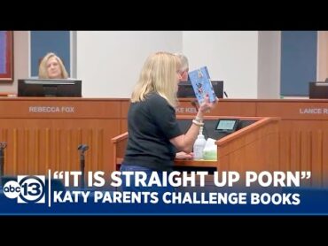 Katy ISD parents demand removal of &39;pornographic&39; books in schools.