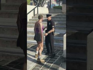 【GTA】　警察官の前に立つ　比較  gta gta5 グラセフ グラセフ5