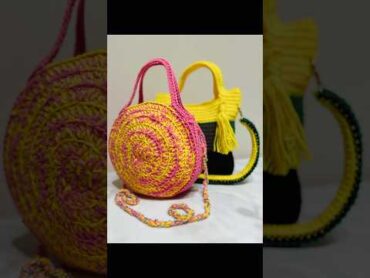 New bags added to 2025 collection crochet fashion