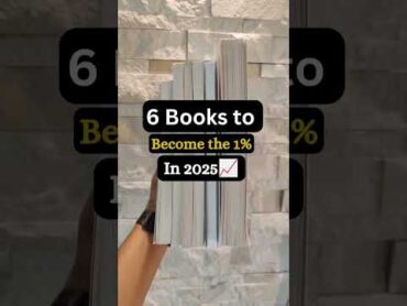 6 Books to Become the 1% in 2025. 📚