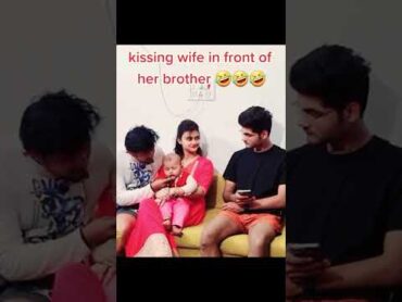 kissing prank in front of her mom top trending video