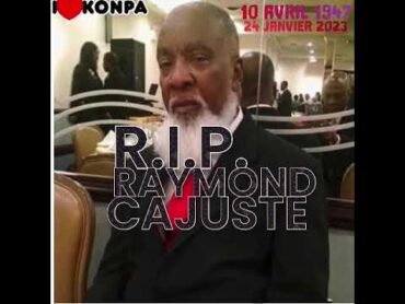 R.I.P. Raymond Cajuste Bossa Combo! 24 janvye 202324 janvye 2025,sa fè 2 lane depi l te mouri!