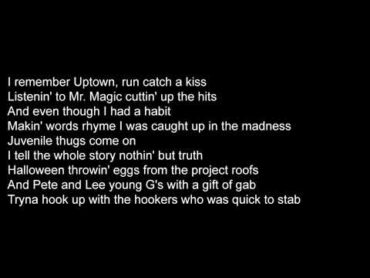 2Pac  Thug Style (Lyrics Video)