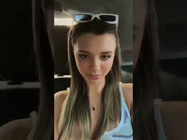 Angel Polikarpova  Deleted TikTok nipslip nip angelpolikarpova