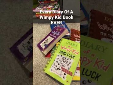 Every Diary Of A Wimpy Kid Book EVER