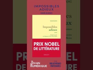 Que lire ? ♡ Yann vous conseille 𝘐𝘮𝘱𝘰𝘴𝘴𝘪𝘣𝘭𝘦𝘴 𝘢𝘥𝘪𝘦𝘶𝘹 de Han Kang