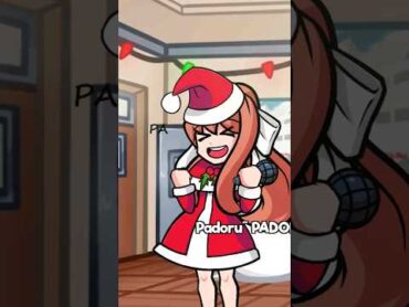 Monika Say "Padoru~ PADORU!" fridaynightfunkin dokidokitakeover padoru