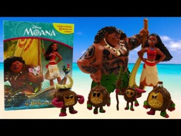 Disney Moana Movie My Busy Book Read and Review  Evies Toy House