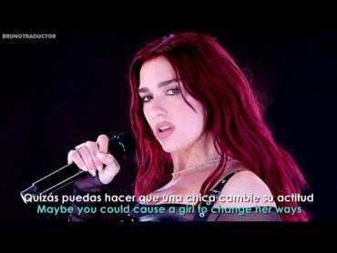 Dua Lipa  Training Season / Houdini // Lyrics + Español // Live at The GRAMMYs 2024