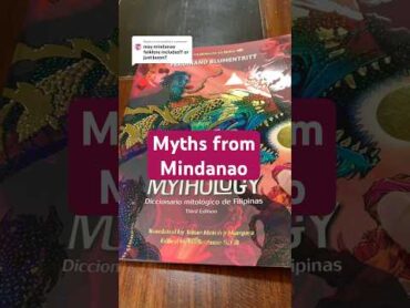 yes there are mindanao myths in this book :) philippines mindanao phfolklore