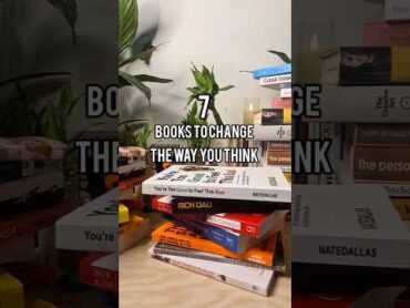 7 books to change the way you think. bookrecommendations leadershipbooks