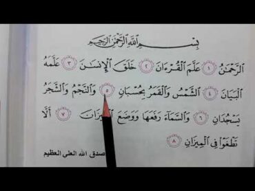 سوره الرحمن قراءه الصف الثاني ابتدائي سوره الرحمن قراءه الصف الثاني ابتدائي