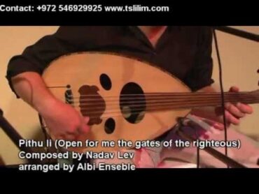 Pithu liOpen for me the gates of the righteous Albi Ensemble Jewish spiritual music