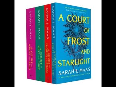 Sarah J. Maas 4 Books Collection Set A Court of Thorns and Roses Series  Book Unboxing