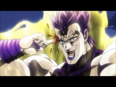 JOJO   Dio:最高に「ハイ！」ってやつだアアアアアアアハハハハハハハハハハハハーッ