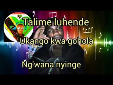 TALIME LUHENDE MAYIKUSAI UJUMBE WA GOHOLA UKAGO MBASHA STUDIO AUDIO OFFICIR  2023