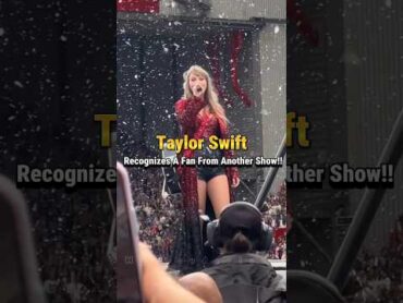 Taylor Swift Recognizes A Fan And This Is What She Told her In Liverpool!! taylorswift shorts