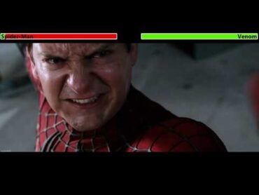 SpiderMan 3 (2007) Final Battle with healthbars