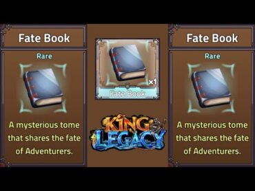 How To Use Fate Book in King Legacy  Unlock Passive Ability