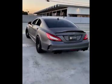 Mercedes benz CLS exhaust 6.3