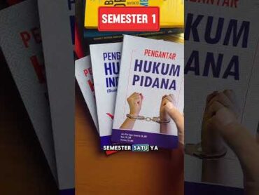 Buku huukum semester 1 belajarhukum rekomendasibuku