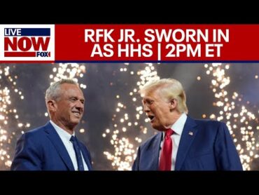 UPCOMING LIVE: RFK JR. Sworn in as HHS in Oval Office with President Trump