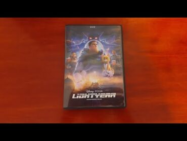 Opening the new 2022 Lightyear DVD