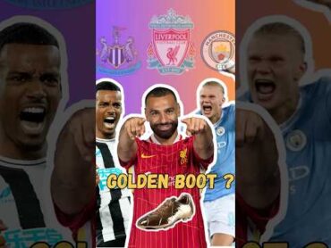 EPL Golden Boot Race 2025: Salah, Haaland & Isak⚽🔥 football premierleague salah haaland isak