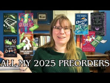 My most anticipated reads, and preordered books of 2025